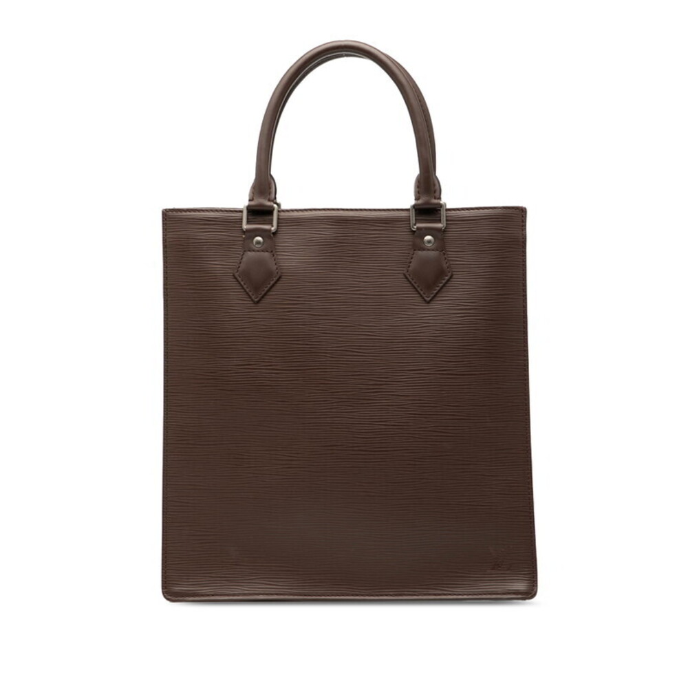 Louis Vuitton Mocha Epi Handbag Leather Plat Brown Sac - Picture 2 of 6